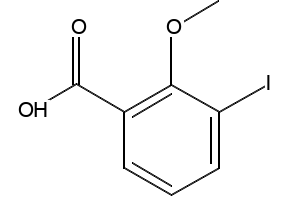 3-Iodo-2-Methoxybenzoic acid structure, CAS 879498-16-5