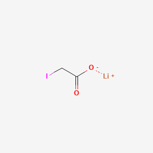 LITHIUM IODOACETATE structure, CAS 65749-30-6
