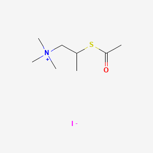ACETYL-BETA-(METHYLTHIO) CHOLINE IODIDE structure, CAS 1866-17-7