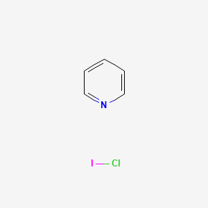 PYRIDINE IODINE MONOCHLORIDE COMPLEX structure, CAS 6443-90-9