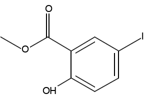 METHYL 5-IODOSALICYLATE structure, CAS 4068-75-1