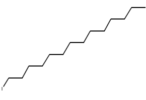 TETRADECYL IODIDE structure, CAS 19218-94-1