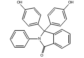 Phenolphthalein anilide structure, CAS 6607-41-6