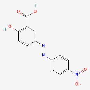 ALIZARIN YELLOW R structure, CAS 66676-71-9