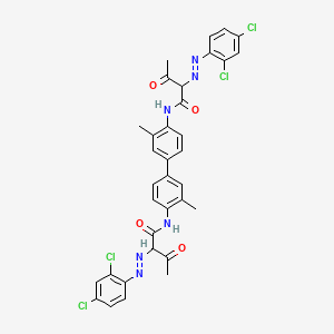Pigment Yellow 16 structure, CAS 5979-28-2