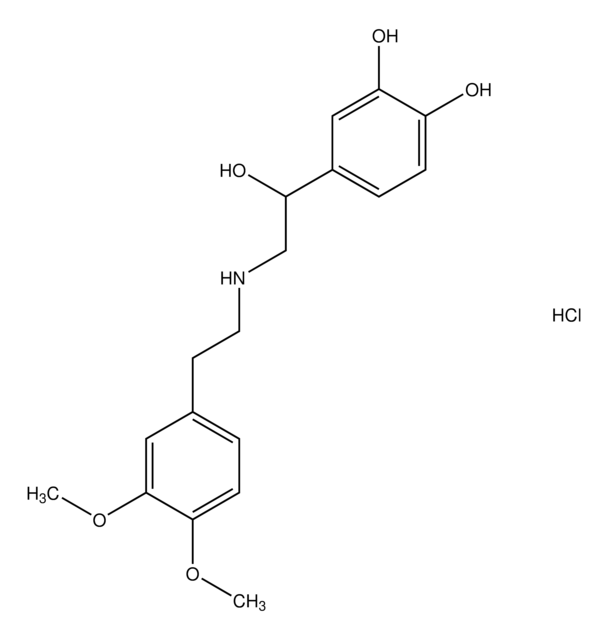 1,2-Benzenediol, 4-[2-[(1-methylethyl)amino]ethyl]-, hydrochloride (1:1) structure, CAS 5178-52-9