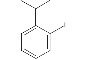 2-IODOISOPROPYLBENZENE structure, CAS 19099-54-8