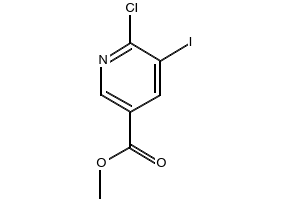 METHYL 6-CHLORO-5-IODONICOTINATE structure, CAS 365413-29-2