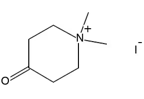 1,1-DIMETHYL-4-PHENYLPIPERAZINIUM IODIDE structure, CAS 54-77-3