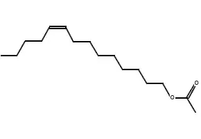 9-(Z)-Tetradecen-1-ol acetate structure, CAS 16725-53-4