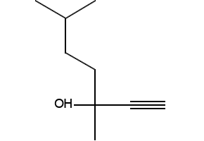 3,6-DIMETHYL-1-HEPTYN-3-OL structure, CAS 19549-98-5