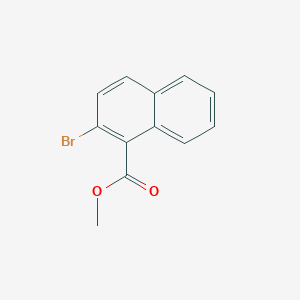 1-Naphthalenecarboxylicacid,2-bromo-,methylester structure, CAS 93353-65-2