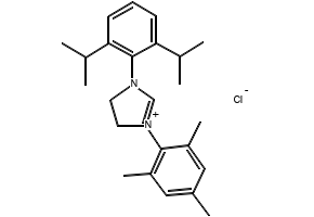 1-(2,6-Diisopropylphenyl)-3-(2,4,6-triMethylphenyl)-4,5-dihydroiMidazoliuM chloride structure, CAS 866926-59-2