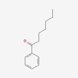 Heptanophenone structure, CAS 1671-75-6