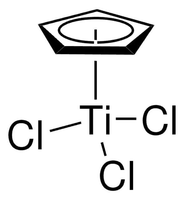 CYCLOPENTADIENYLTITANIUM TRICHLORIDE structure, CAS 1270-98-0