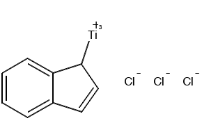 TRICHLORO(INDENYL)TITANIUM(IV) structure, CAS 84365-55-9