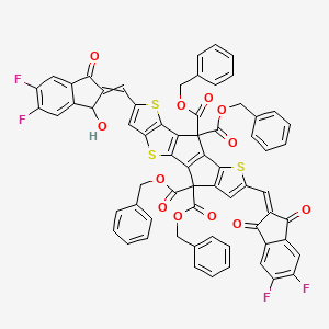 Dichloro[η(5):η(1)-N-dimethyl(tetramethylcyclopentadienyl)silyl(tert-butyl)amido]titanium structure, CAS 162763-85-1