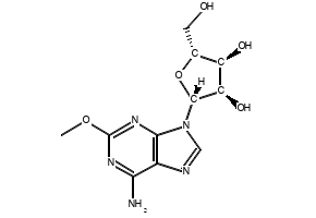 Spongosine structure, CAS 24723-77-1