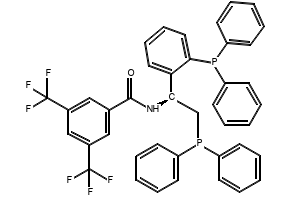 N-[(1S)-2-(Diphenylphosphino)-1-(2-(diphenylphosphino)phenyl)ethyl]-3,5-bis(trifluoromethyl)-benzamide structure, CAS 2249744-81-6