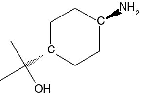 TRANS-2-(4-AMINOCYCLOHEXYL)-2-HYDROXYPROPANE structure, CAS 899806-45-2