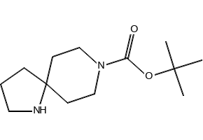 1,8-Diazaspiro[4.5]decane-8-carboxylic acid, 1,1-dimethylethyl ester structure, CAS 937729-06-1