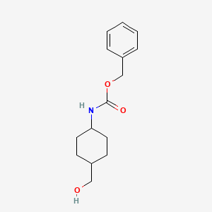 BENZYL TRANS-4-(HYDROXYMETHYL)CYCLOHEXYLCARBAMATE structure, CAS 1256276-47-7