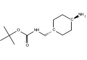 TERT-BUTYL TRANS-4-AMINOCYCLOHEXYLMETHYLCARBAMATE structure, CAS 192323-07-2