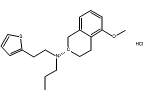 (5-METHOXY-1,2,3,4-TETRAHYDRO-NAPHTHALEN-2-YL)-PROPYL-AMINE HYDROCHLORIDE structure, CAS 3899-07-8