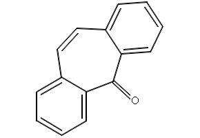 5H-Dibenzo[a,d]cyclohepten-5-one, 3,7-diiodo- structure, CAS 77104-30-4
