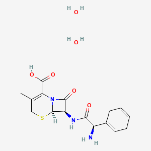 Cephradine hydrate structure, CAS 31828-50-9