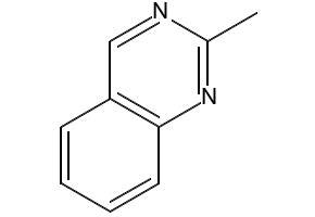 2-Methyl quinazoline structure, CAS 700-79-8