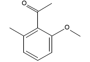 2'-Methoxy-6'-methyl acetophenone structure, CAS 6161-64-4
