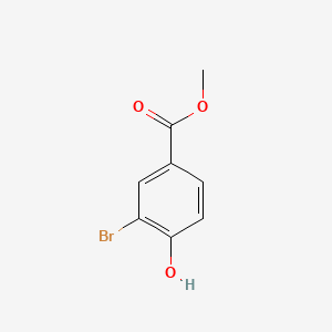 Methyl-3-bromo-4-hydroxybenzoate structure, CAS 2A-2194521