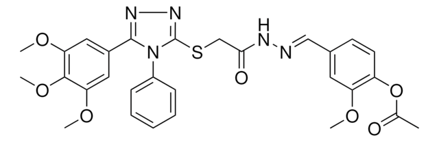 3,4,5-Tri methoxy phenyl acetate structure, CAS 17742-46-0