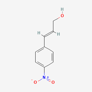 4-Nitrocinnamyl alcohol structure, CAS 1504-63-8