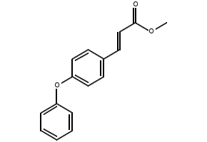 (E)-Methyl 3-(4-nitrophenyl)acrylate structure, CAS 637-57-0