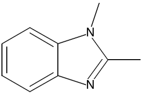 1,2-Dimethylbenzimidazole structure, CAS 2876-08-6