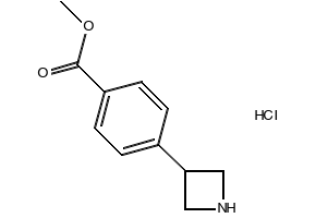 METHYL 4-(AZETIDIN-3-YL)BENZOATE HYDROCHLORIDE structure, CAS 1203683-15-1