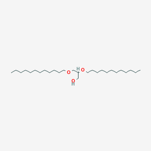 1,2-Di-O-dodecyl-rac-glycerol structure, CAS 17677-18-8