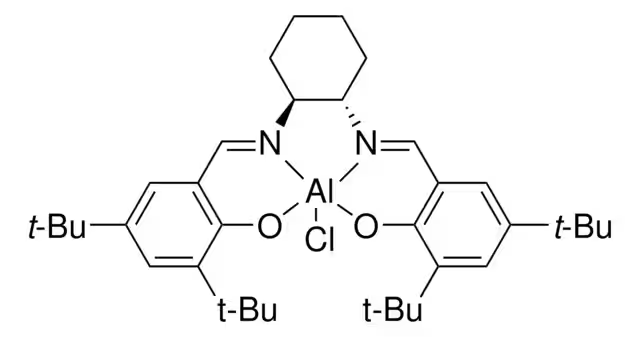 (1S,2S)-(+)-[1,2-Cyclohexanediamino-N,N'-bis(3,5-di-t-butylsalicylidene)]aluminum(III)chloride structure, CAS 307926-51-8