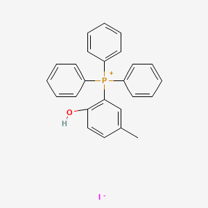 (2-Hydroxy-5-methylphenyl)triphenylphosphonium Iodide structure, CAS 2005487-70-5
