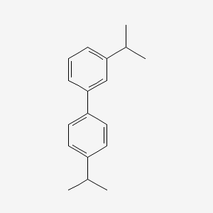 3,4'-DI-ISO-PROPYLBIPHENYL structure, CAS 61434-46-6