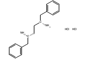 (2R,5R)-1,6-Diphenylhexane-2,5-diaMine dihydrochloride structure, CAS 1247119-31-8