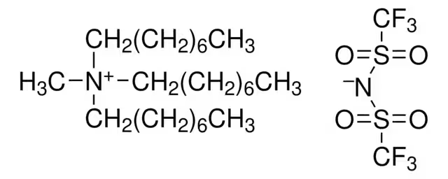TRIBUTYLMETHYLAMMONIUM BIS(TRIFLUOROMETHYLSULFONYL)IMIDE structure, CAS 405514-94-5