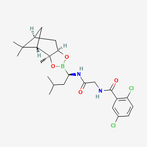 Ixazomib Impurity 1 structure, CAS 1201903-02-7