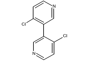 4,4'-dichloro-[3,3']bipyridinyl structure, CAS 27353-36-2