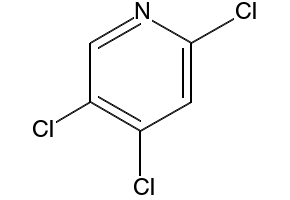 2,4,5-Trichloropyridine structure, CAS 55934-01-5