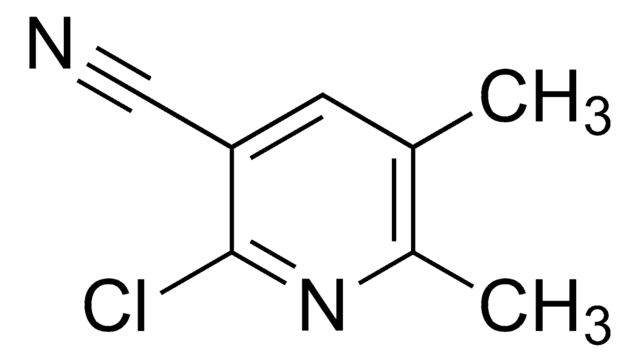 2-Chloro-5,6-difluoronicotinonitrile structure, CAS 1309371-71-8