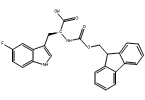 FMoc-5-fluoro-L-tryptophan structure, CAS 908846-88-8