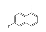 1,6-Diiodonaphthalene structure, CAS 64567-12-0